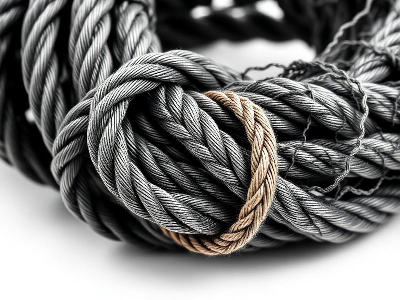 Kohinoor high-tensile braided rope and knotted netting coil