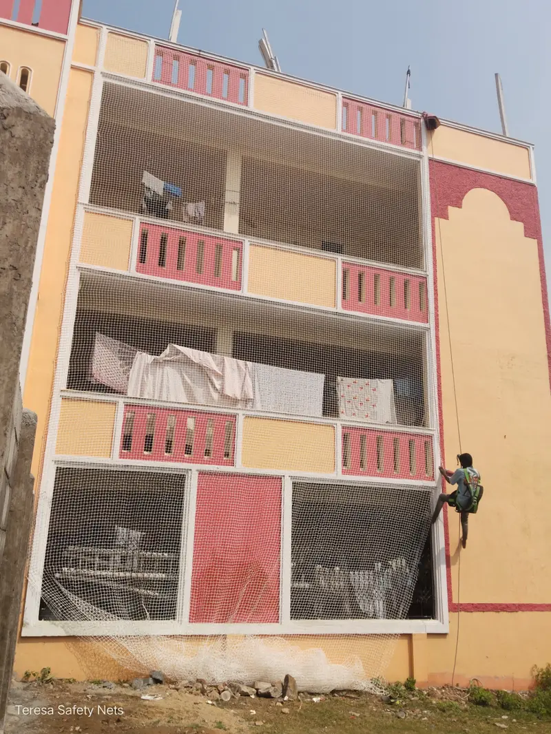 Safety Net Installation In Adyar — photo 5 of open sit-outs work completed in Adyar, Chennai