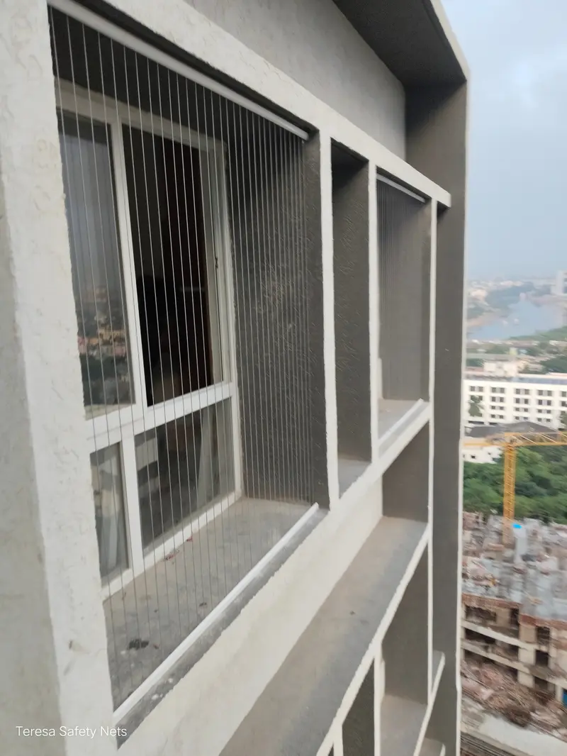 Invisible Grill Installation In Adyar — photo 3 of duplex voids work completed in Adyar, Chennai