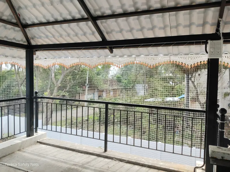 Pigeon Net Installation In ECR — photo 3 of AC ledges work completed in ECR, Chennai
