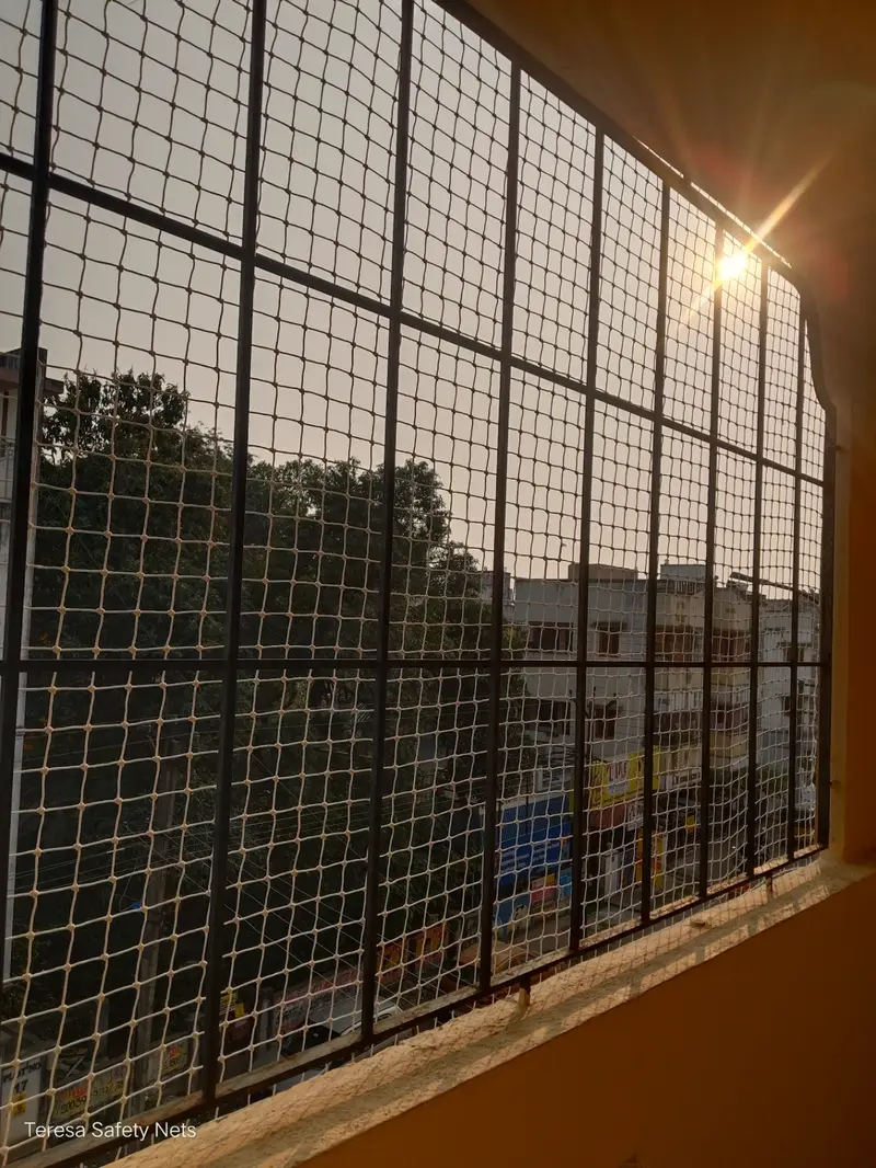 Pigeon Net For Balcony Installation In Sholinganallur — photo 6 of balcony fronts work completed in Sholinganallur, Chennai