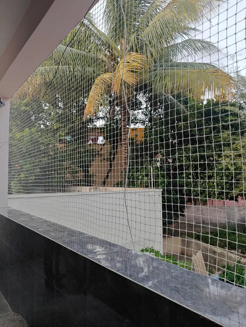 Pigeon Net For Balcony Installation In Sholinganallur — photo 2 of balcony sides work completed in Sholinganallur, Chennai